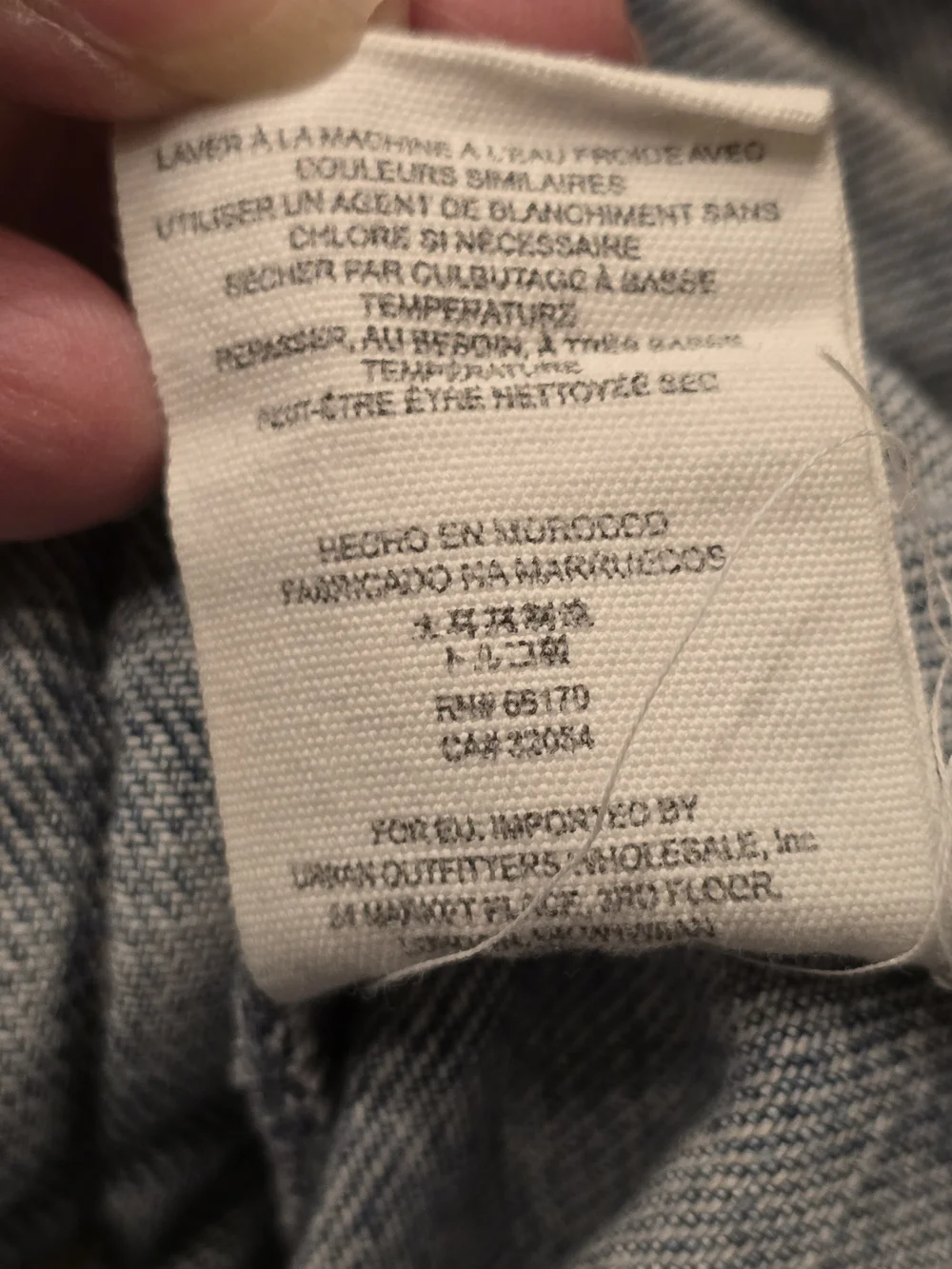 O Free People Womens Light Blue Denim Jacket Size Small
